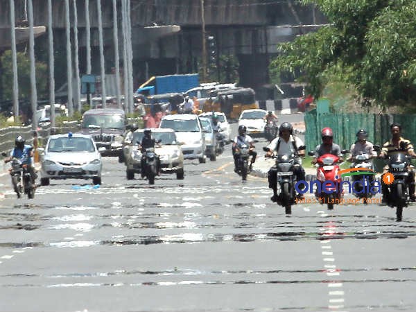 கொளுத்திய வெயில்