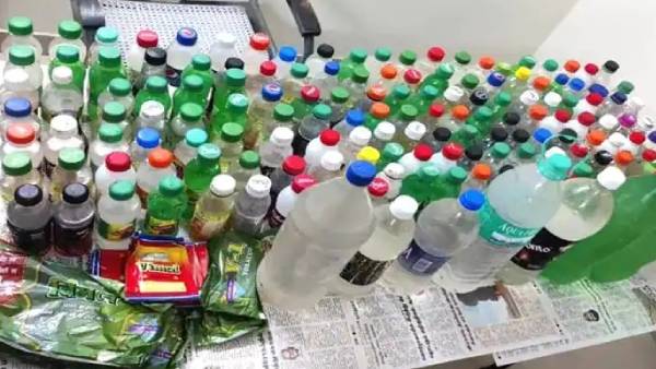 சாராய பாட்டில்கள்