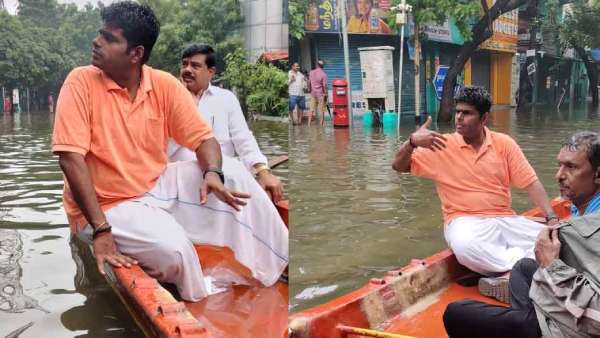 அண்ணாமலையின் படகு சவாரி