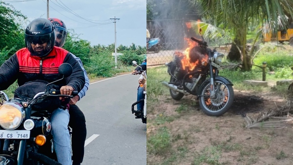 திடீரென வெடித்த ராயல் என்ஃபீல்டு புல்லட்.. தரமற்ற சர்வீஸ் என டீலர் மீது நுகர்வோர் ஆணையத்தில் புகார் 