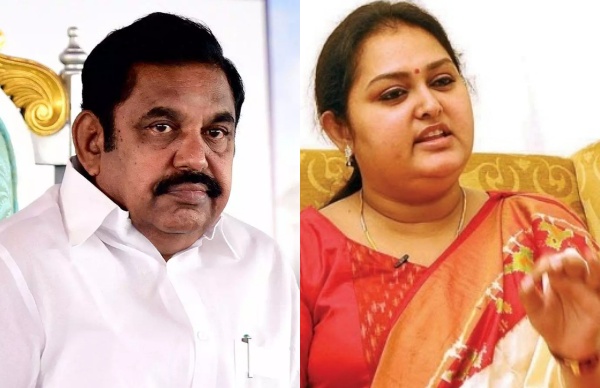 எடப்பாடிதான் எங்க தலைவன்.. ஆதரவாக ஓடி வந்த விந்தியா.. சரவெடி பேட்டி