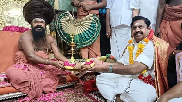 மூக்கை நுழைக்க முயற்சி வேண்டாம்! இறைவன் பதிலடி கொடுப்பார்! ஆதின விவகாரத்தில் எடப்பாடி  எச்சரிக்கை! 