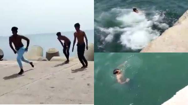 “டேய் ஏஜாஸ் எங்கடா?” அலறிய நண்பர்கள்! காசிமேடு கடலில் தத்தளித்தபடியே மூழ்கிய மாணவர்! பகீர் வீடியோ 