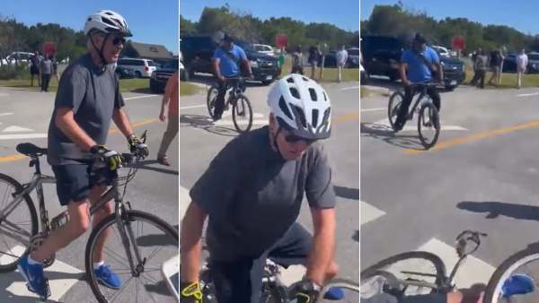  ஒரே நொடி! தடுமாறி கீழே விழுந்த பைடன்.. பதறி அடித்து ஓடி வந்த போலீசார்! ஆனால் கடைசியில் நடந்த சம்பவம்