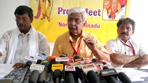இந்துக்களிடம் கோவில்களை ஒப்படைக்க...