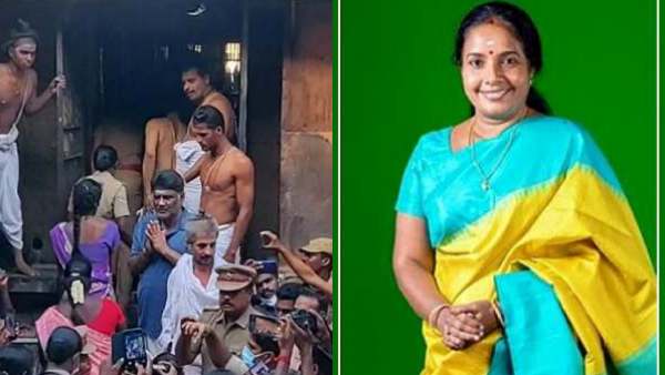 சிதம்பரம் தீட்சிதர்கள் மீது வன்மம்..சிதம்பரம் நடராஜர் ஆலயத்தை கைப்பற்ற நினைப்பதா?..கேட்கிறார் வானதி 