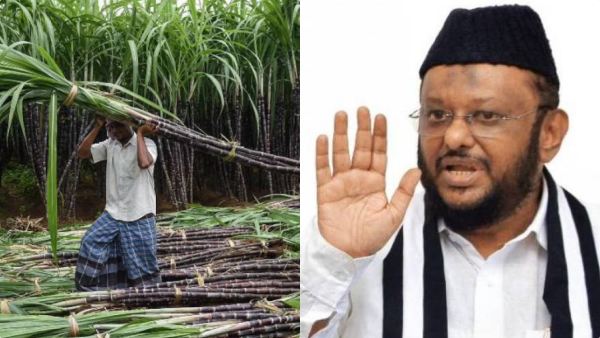 Jawahirullah demands Compensation of Rs.30,000 per acre to give sugarcane farmers Jawahirullah demands Compensation of Rs.30,000 per acre to give sugarcane farmers