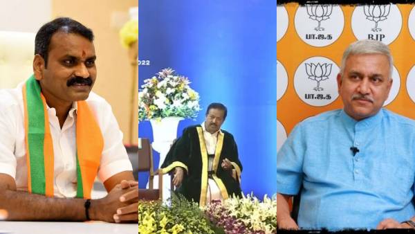 எல்.முருகன் வர்றாரு! மதுரைக்கே போகலையே.. இன்னிக்கு போவீங்களா? பொன்முடியை சீண்டிய பாஜக நாராயணன்! 