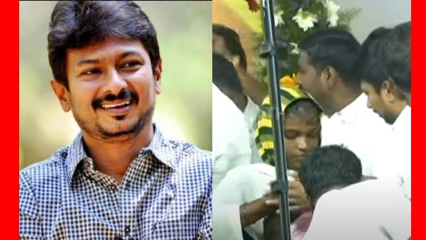 அவசர அவசரமாக.. கைக்குழந்தையுடன்.. மேடையை நோக்கி உதயநிதியிடம் ஓடி வந்த பெண்.. ஆஹா.. வியந்துபோன வேலூர்