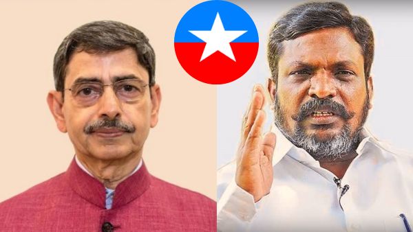 “திராவிடன்” என்று சொன்ன ஆளுநர்..ஆர்.எஸ்.எஸ்.ரவி என்று கொந்தளிக்கும் திருமாவளவன் 