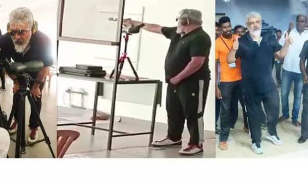 சாரே கொல மாஸு.. சூட்டிங்கில் மட்டுமல்ல 'shooting'லயும் அசத்திய ஏகே! எத்தனை பதங்களை அள்ளியிருக்கார்! 