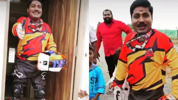 என்ன பெரிய TTFவாசன்? நான் வர்றேன் தனியா! ரேஸ் கெட்டப்பில் களமிறங்கிய ஜிபி முத்து! வா தலைவா வா தலைவா!