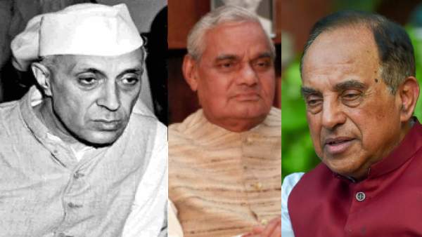 தைவான் விவகாரம்.. இது நேரு, வாஜ்பாயின் முட்டாள்தனம்.. கடுமையாக விமர்சித்த சுப்பிரமணியசாமி 