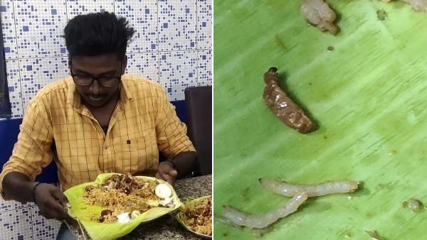 ஞாயிற்றுக்கிழமை அதுவுமா இப்படியா? வாடிக்கையாளருக்கு வந்த புழு பிரியாணி! சேலம் புகழ் கடையில் ‘உவ்வே’ 