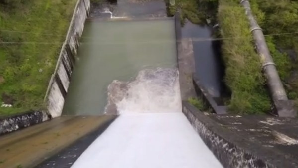 Excess water release from Nilgiris Avalanche Dam Excess water release from Nilgiris Avalanche Dam
