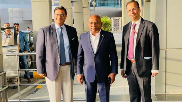 டெல்லி வந்த ஐநா சபைத் தலைவர் அப்துல்லா ஷாஹித்.. துணை ஜனாதிபதி ஜெக்தீப் தன்கருடன் சந்திப்பு! 