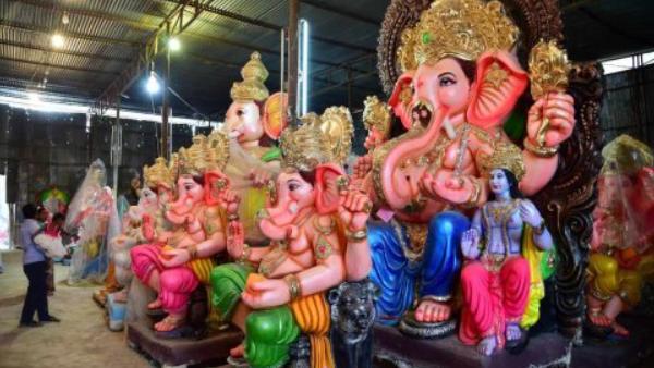 விநாயகர் சதுர்த்தி விழா..நாடு முழுவதும் நாளை கொண்டாட்டம்..களைகட்டும் விற்பனை..குவிந்த மக்கள்! 