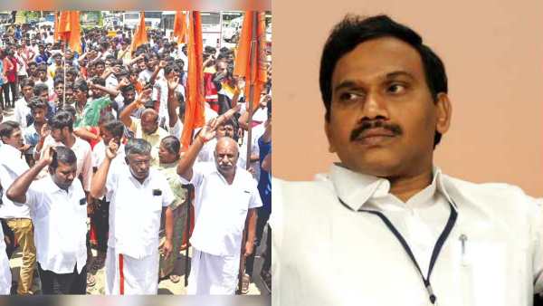 “சூத்திரன்”.. ஆ.ராசா பேச்சால் கொதித்த இந்து முன்னணி.. எஸ்.ஐ மீது தாக்குதல்.. தட்டி தூக்கிய போலீஸ்! 