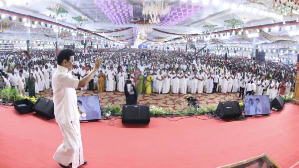 நாம் கட்சிக்காரர்கள் அல்ல! கொள்கைக்காரர்கள்! நிரந்தரமாக தமிழகத்தை ஆள்வோம்! ஸ்டாலின் தந்த உற்சாகம்! 