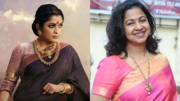 ராஜமாதாவுக்கு சின்னத்திரையின் சித்தி சொன்ன சூப்பர் வாழ்த்து... இதை எதிர்பார்க்கலையாம் ரசிகர்கள்