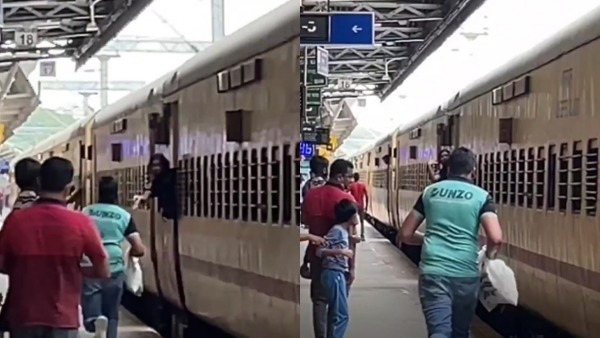 ஓடும் ரயிலை துரத்திச்சென்று டெலிவரி.. டன்சோ ஊழியருக்கு குவியும் பாராட்டு!  தீயாக பரவும் வீடியோ! 