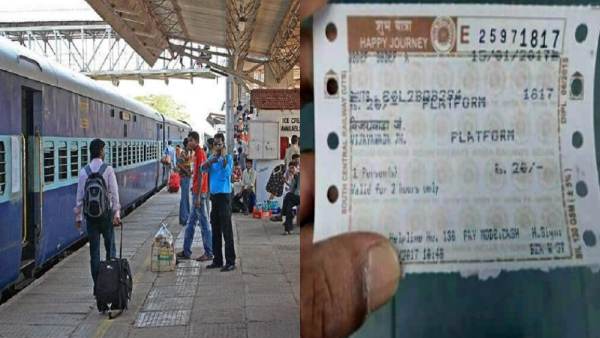 Platform ticket price hiked to Rs20 till Jan.31 Platform ticket price hiked to Rs20 till Jan.31