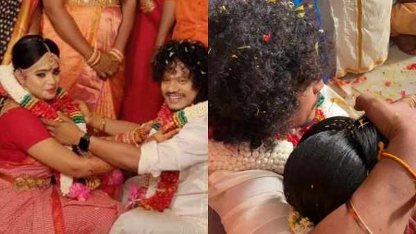 எளிமையான முறையில் காதலியை கரம்பிடித்த விஜய் டிவி புகழ்... வாழ்த்தும் ரசிகர்கள்