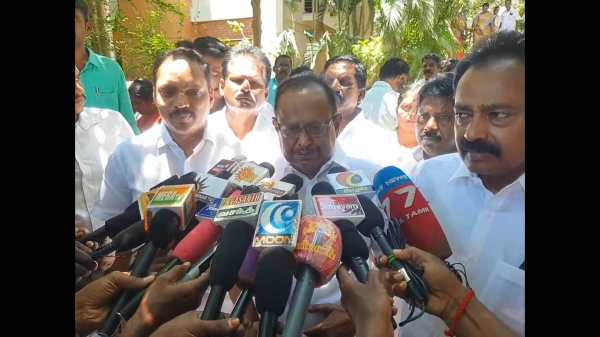 அமைச்சர் ரகுபதி பேட்டி