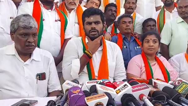 அண்ணாமலை மீது விமர்சனம்