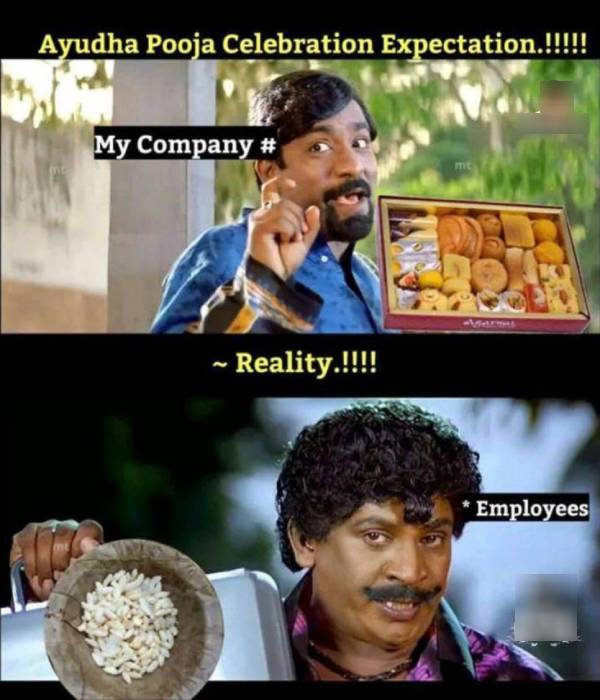 Funny memes collection on ayudha pooja Funny memes collection on ayudha pooja