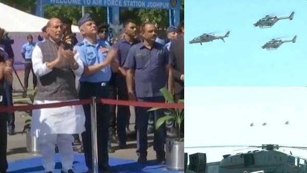 Indian Air Force to induct made-in-India light combat helicopter today Indian Air Force to induct made-in-India light combat helicopter today