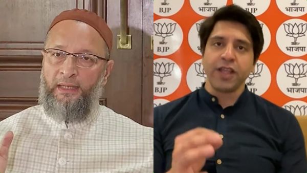 BJP asks Owaisi that when will a hijab woman become president of AIMIM party? BJP asks Owaisi that when will a hijab woman become president of AIMIM party?