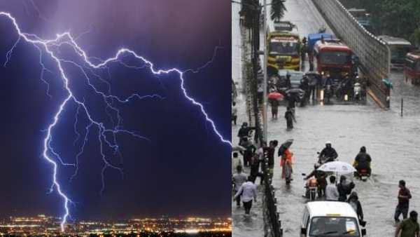 Thunder and lightning Heavy rain that Chennai in the early morning Thunder and lightning Heavy rain that Chennai in the early morning