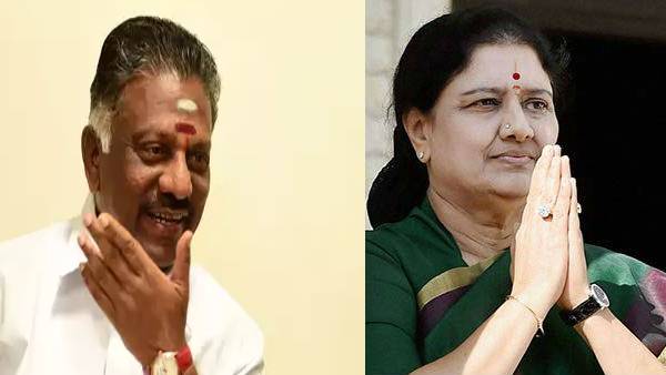 ஓ.பன்னீர்செல்வம் - சசிகலா