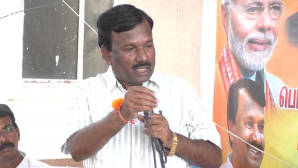 இணை அமைச்சர் நாராயணசாமி