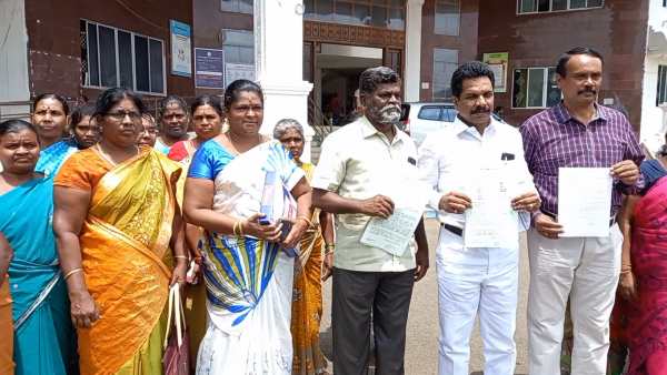 தேனி ஆட்சியரிடம் மனு