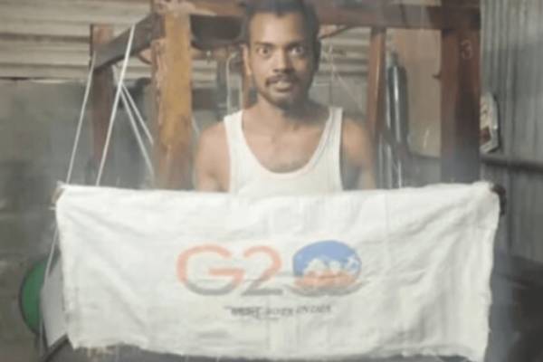 கைவினை கலைஞரின் ஜி20 சாதனை