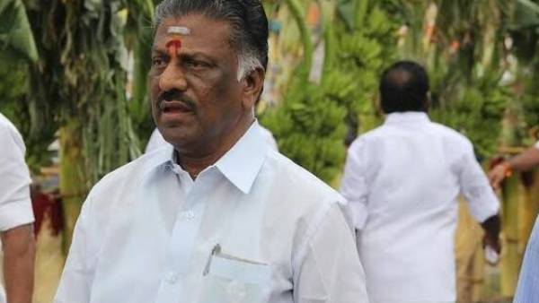 ஓபிஎஸ் அறிக்கை