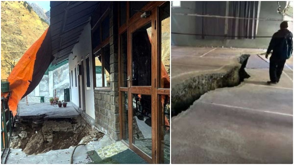 வேதனை! ஒருபக்கம் உடைந்து விழும் வீடுகள்..மறுபக்கம் வாட்டி வதைக்கும் குளிர்..தவிக்கும் ஜோஷிமத் மக்கள் 