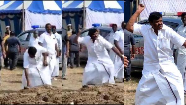 பிஏவை கல் எடுத்து அடிக்க பாய்ந்த...