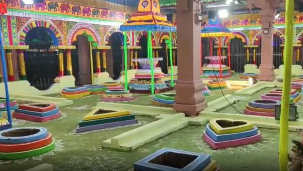 Palani shines in the light like a floating ship tamil ignore at Yagasalai Kumbabhisegam Palani shines in the light like a floating ship tamil ignore at Yagasalai Kumbabhisegam