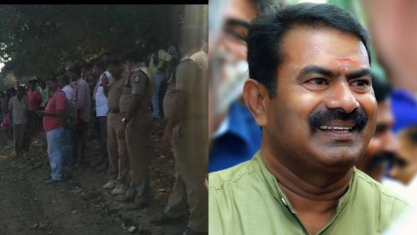 மீனவர் ராஜா பலி.. கர்நாடக வனத்துறையினர் மீது கொலை வழக்குப் பதிவு செய்யனும்.. சீமான் ஆவேசம் 