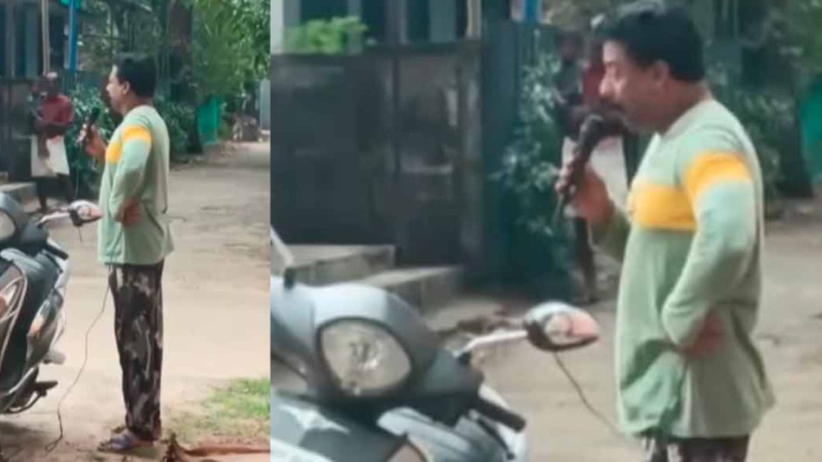 பிரபல நடிகர் பாண்டியராஜன் ஞாபகம் இருக்கா.. வடிவேலுவை விடுங்க. டீக்கடையில் 