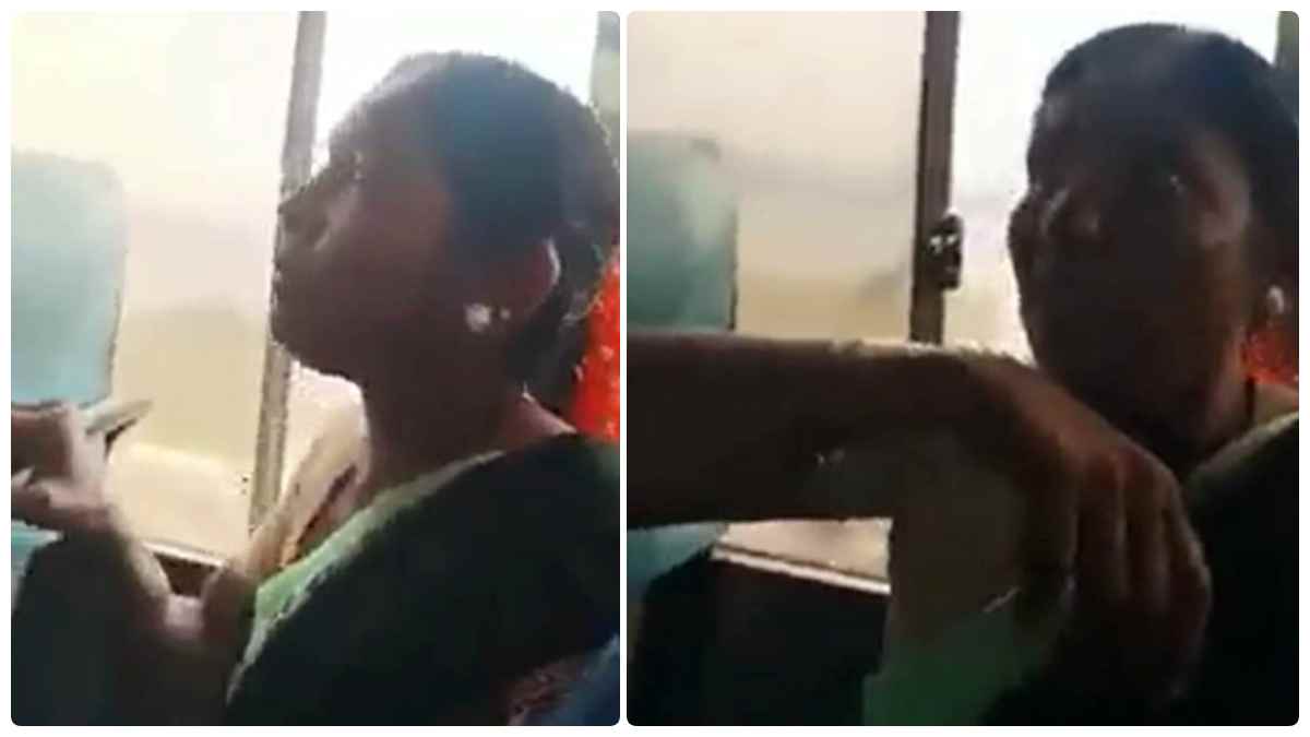 இலவசம்னு அறிவிக்க பைத்தியமா?. கர்நாடகா பஸ்ஸில் டிக்கெட் எடுக்க மறுத்த பெண்..  கடும் வாக்குவாதம் 