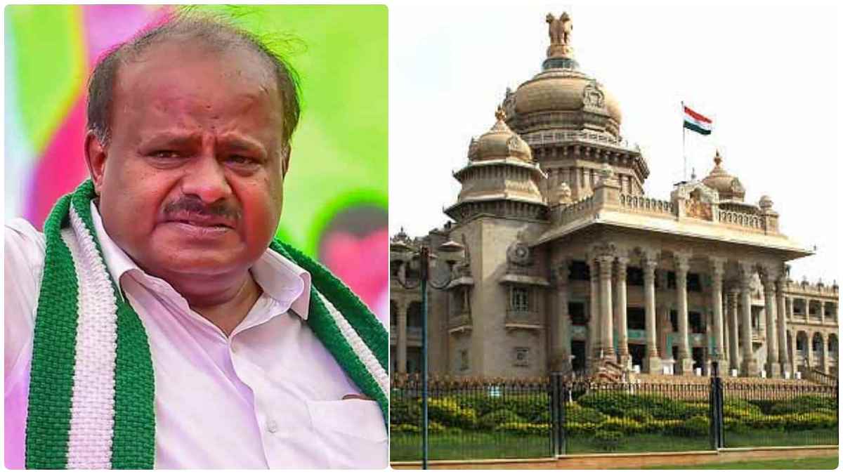 கர்நாடகா தேர்தலில் மரண அடி வாங்கிய மஜத- கிங்மேக்கர் ரோல் அவுட்- இனி காங், பாஜக இடையே மட்டும் போட்டி! 