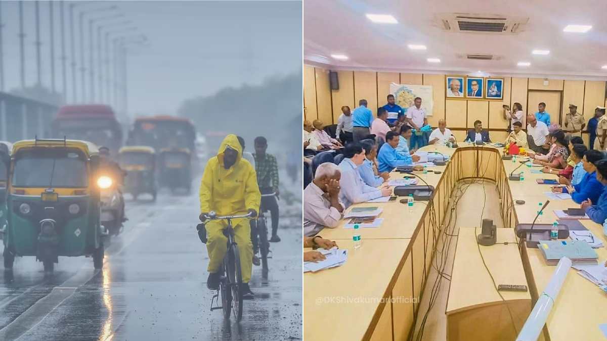 பெங்களூரை புரட்டிப்போடப்போகும் மழை.. 5 நாளுக்கு மஞ்சள் அலர்ட்! மின்தடைக்கும் வாய்ப்பாமே! உஷார் 