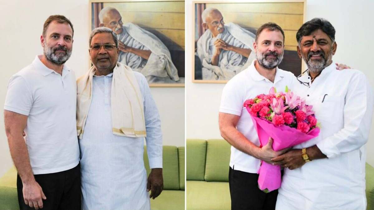 கர்நாடகா முதல்வர் ஆகிறார் சித்தராமையா.. டி.கே சிவகுமார் துணை முதல்வர்.. சனிக்கிழமை பதவி ஏற்பு!