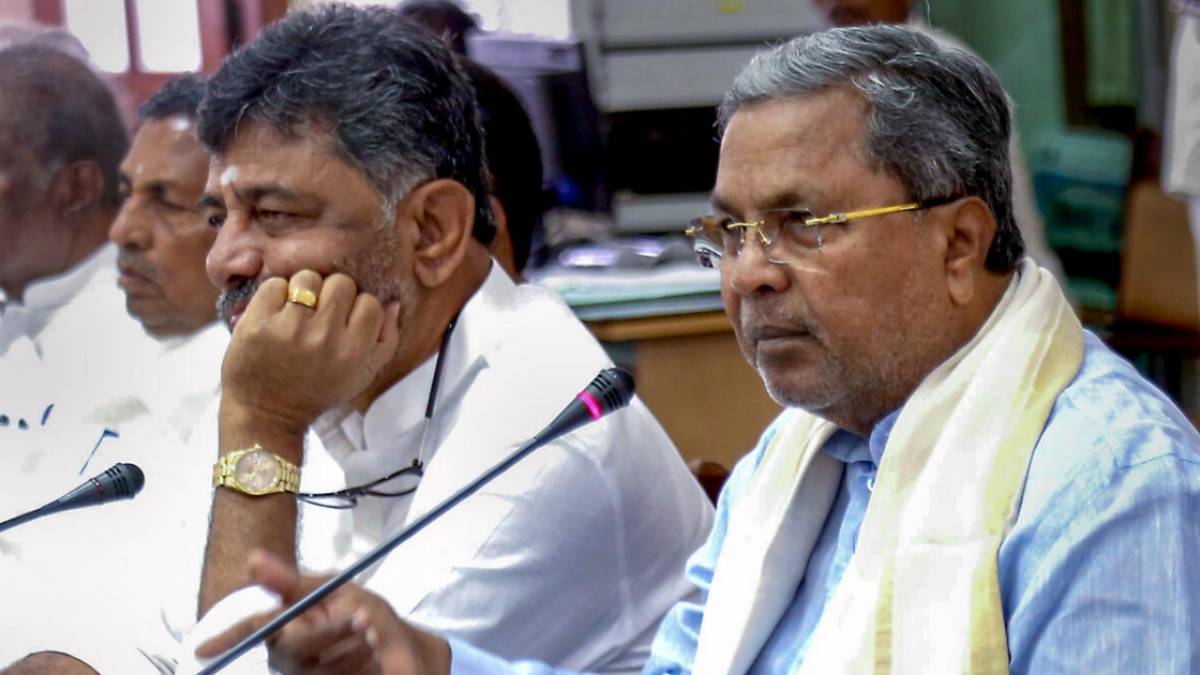 “டுவிஸ்ட்”.. சிவகுமார் கையில் காவிரி! சித்தராமையாவிடம் நிதித்துறை - கர்நாடக அமைச்சரவை இலாக்கா இதான் 