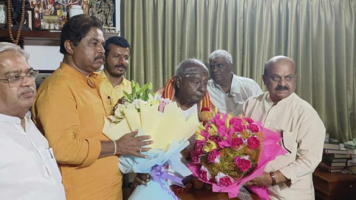  ட்விஸ்ட்.. 3 மாதத்தில் மாற்றம் என்ற குமாரசாமி.. தேவகவுடாவை சந்தித்த பாஜக தலைவர்கள்! பரபர கர்நாடகா 