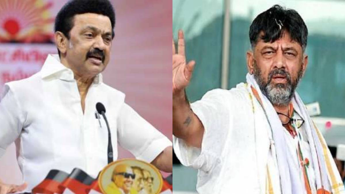 மீண்டும் மேகதாது.. ஜப்பானிலிருந்து சென்னை வந்தவுடன் பேசிய ஸ்டாலின்! பற்ற வைத்த டிகே சிவகுமார் 